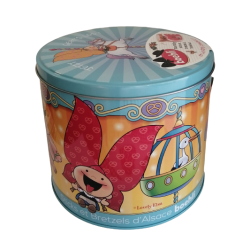 Boîte décorée Lovely Elsa garnie de Bretzels et sticks - 500g