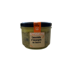 Bocal de cassolette aux escargots Esprit d'Alsace 200g