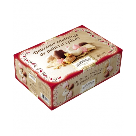 Boîte mélange Pain d'épices 450g