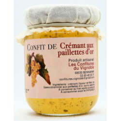 Confit de crémant aux paillettes d'or - 105g