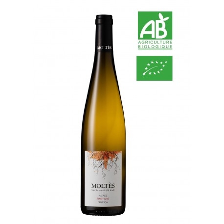 Pinot Gris Tradition BIO Moltès - 75cl