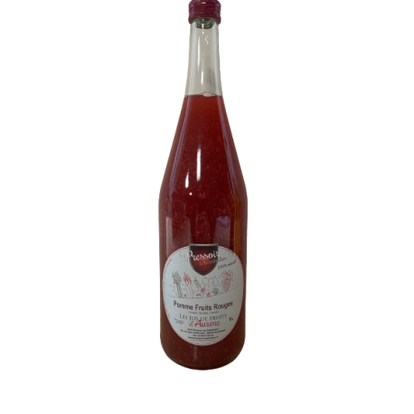 Jus de pomme aux fruits rouges 1L du Pressoir de Westhalten