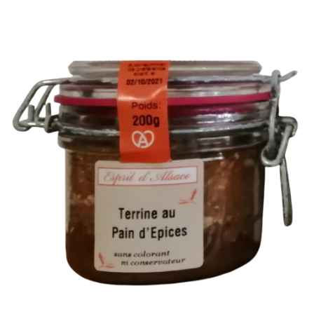 Terrine au pain d'épices Esprit d'Alsace 200g