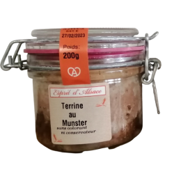 Terrine au Munster Esprit d'Alsace 200g