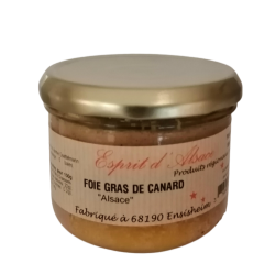 Foie gras de canard entier - Esprit d'Alsace - 180g