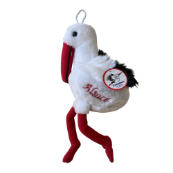 peluche cigogne taille moyenne