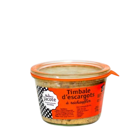 Timbale d'escargots 250g