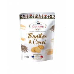 Biscuits Apéro Munster/Carvi - 150g