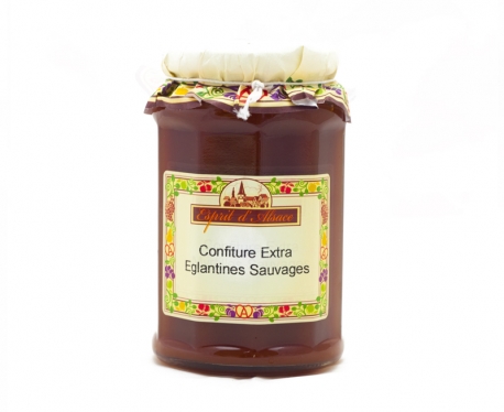 Confiture extra d'églantines sauvages Esprit d'Alsace 325g