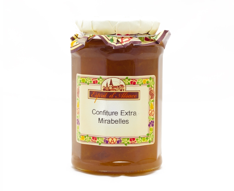 Confiture extra de mirabelles Esprit d'Alsace 325g