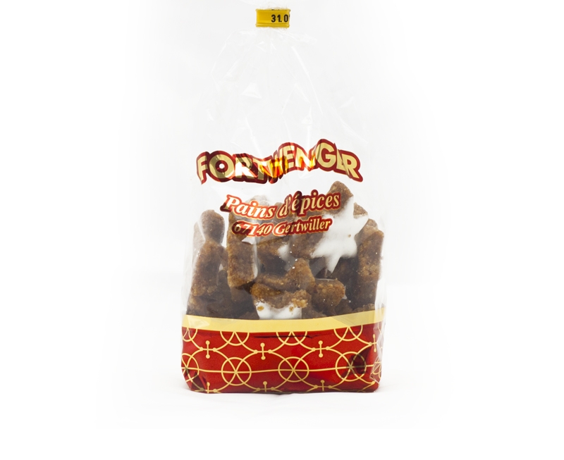 Sachet d'étoiles à la cannelle FORTWENGER 200g